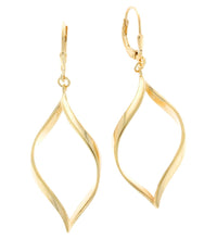 Ohrhänger 925 Silber vergoldet gelb - Avrum