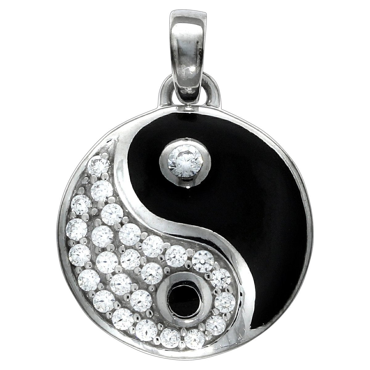 Anhänger 925 Sterling Silber Ying Yang - Avrum