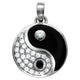 Anhänger 925 Sterling Silber Ying Yang