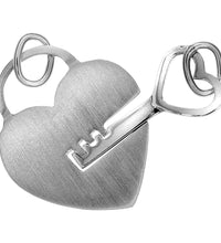 Anhänger 925 Sterling Silber 2tlg. Herz - Avrum