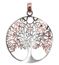 Anhänger Silber 925 zweifarbig Lebensbaum - Avrum
