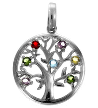 Anhänger 925 Sterling Silber rhodiniert Lebensbaum - Avrum