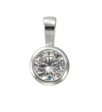 Anhänger Silber 925 rhodiniert Zirkonia - Avrum