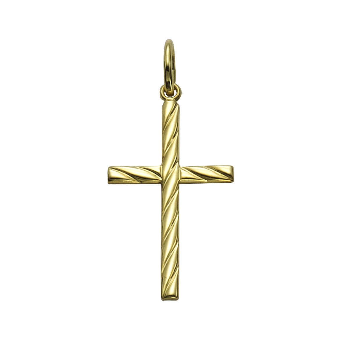Anhänger 333 Gold Motiv Kreuz - Avrum