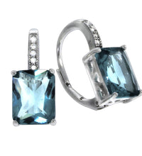 Ohrhänger 925 Sterling Silber rhodiniert - Avrum