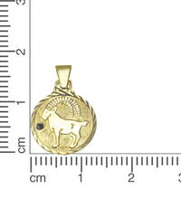 Anhänger Sternzeichen 333 Gelbgold - Avrum