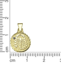 Anhänger Sternzeichen 333 Gelbgold - Avrum
