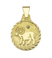 Anhänger Sternzeichen 333 Gelbgold - Avrum