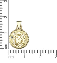 Anhänger Sternzeichen 333 Gelbgold - Avrum