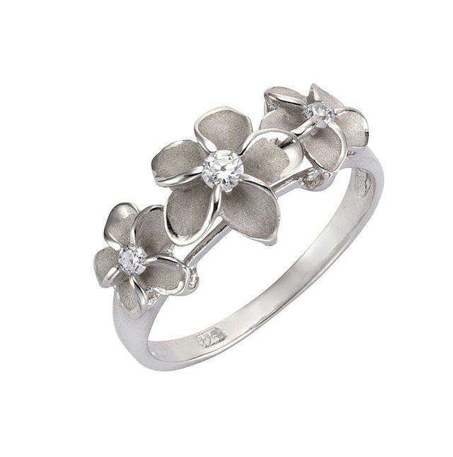 Ring 925 Sterling Silber rhodiniert - Avrum