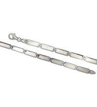 Armband 925 Sterling Silber Opal blau - Avrum