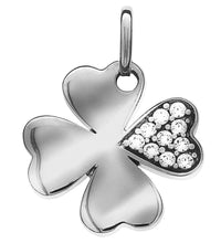 Anhänger 925 Sterling Silber Kleeblatt - AvrumAnhänger