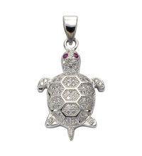 Anhänger 925 Sterling Silber Schildkröte - Avrum