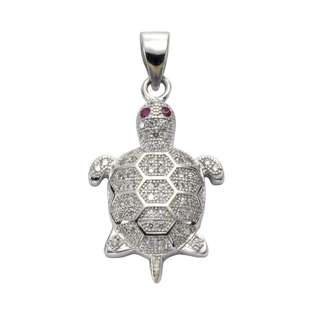 Anhänger 925 Sterling Silber Schildkröte - Avrum