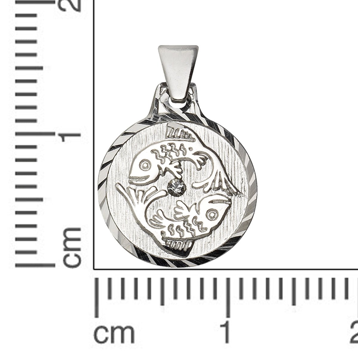 Anhänger 925 Sterling Silber rhod. - Avrum