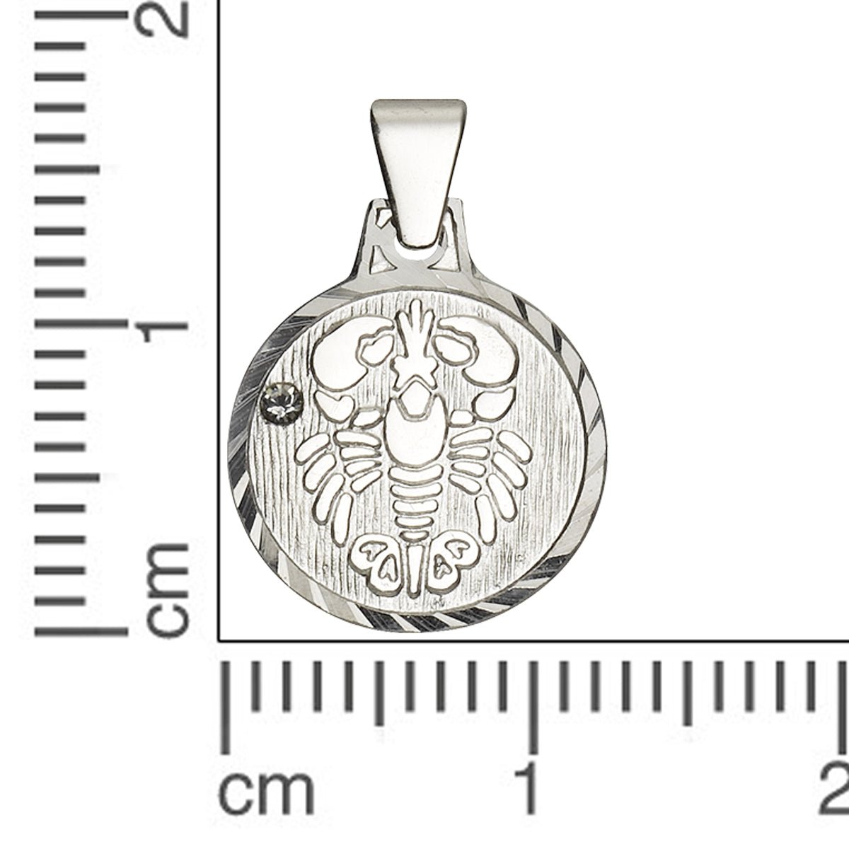 Anhänger 925 Sterling Silber rhod. - AvrumAnhänger