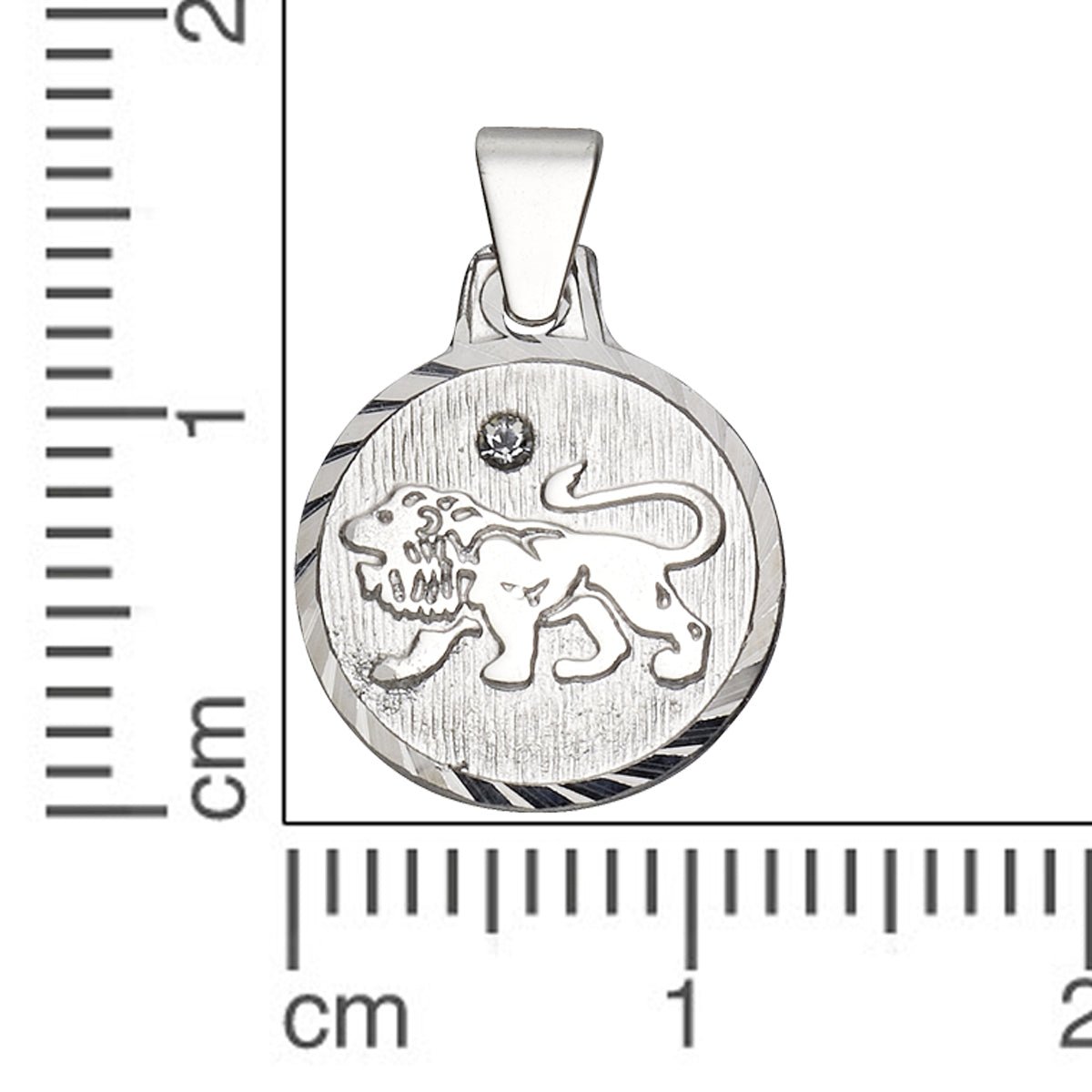Anhänger 925 Sterling Silber rhod. - Avrum