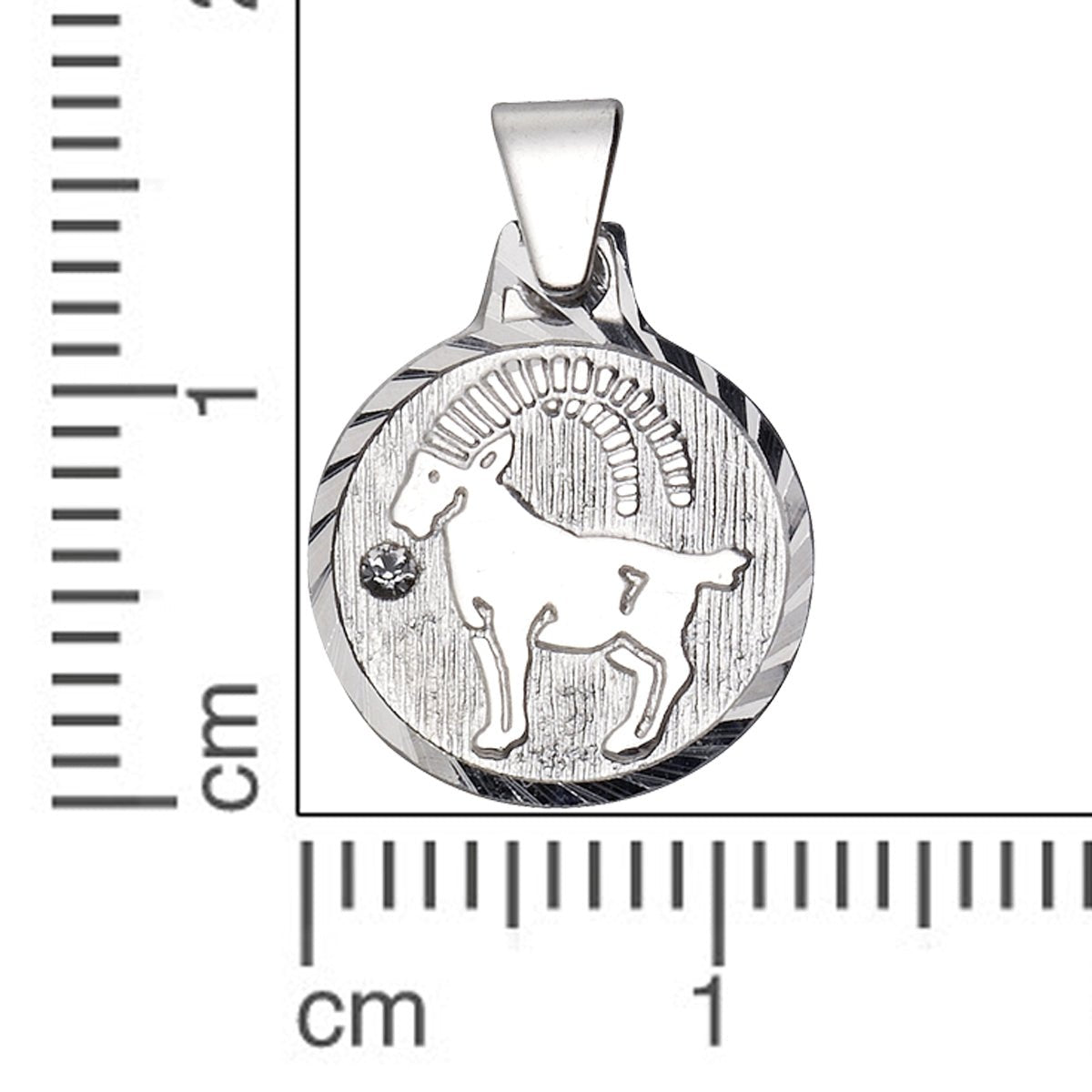 Anhänger 925 Sterling Silber rhod. - Avrum