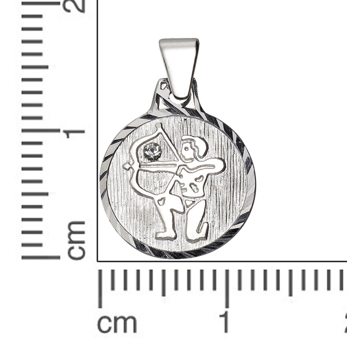 Anhänger 925 Sterling Silber rhod. - Avrum