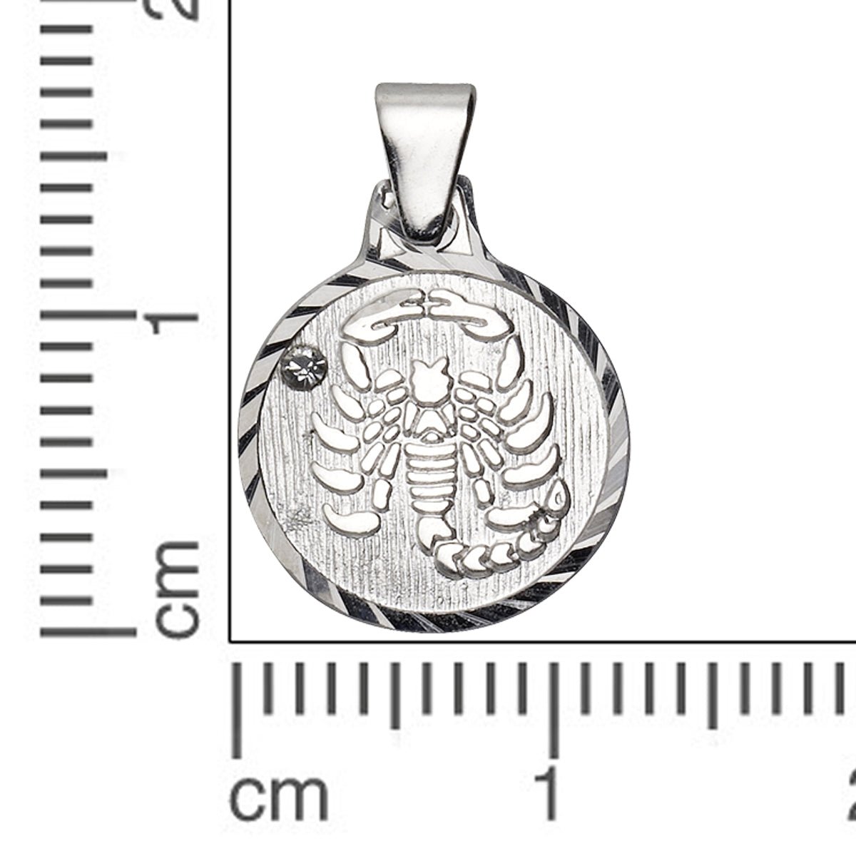 Anhänger 925 Sterling Silber rhod. - Avrum