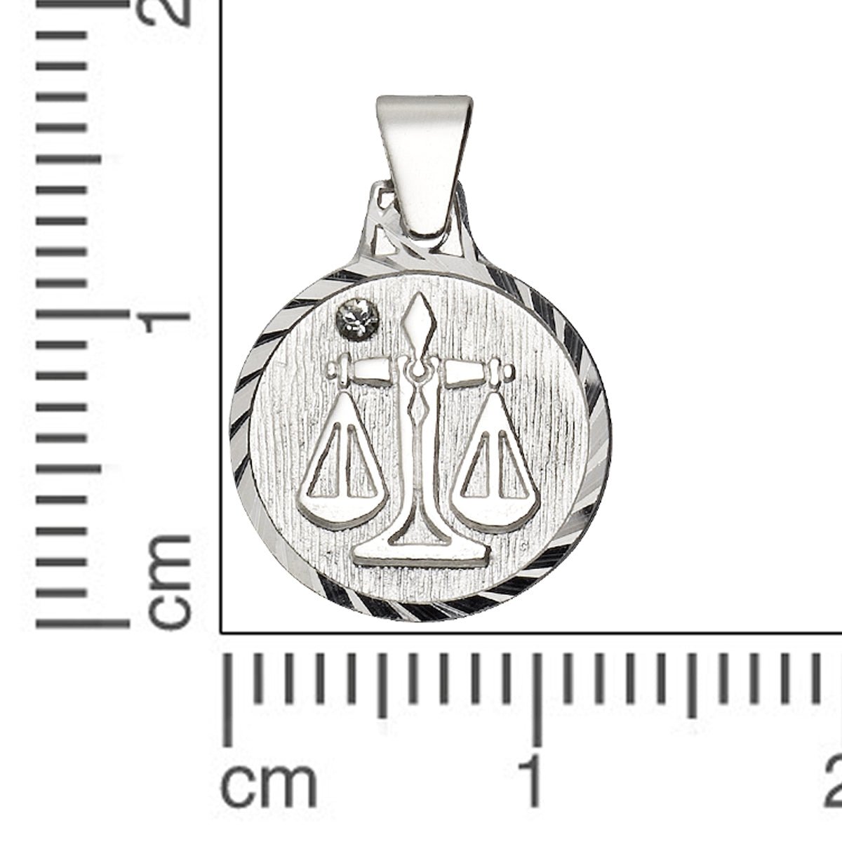 Anhänger 925 Sterling Silber rhod. - Avrum