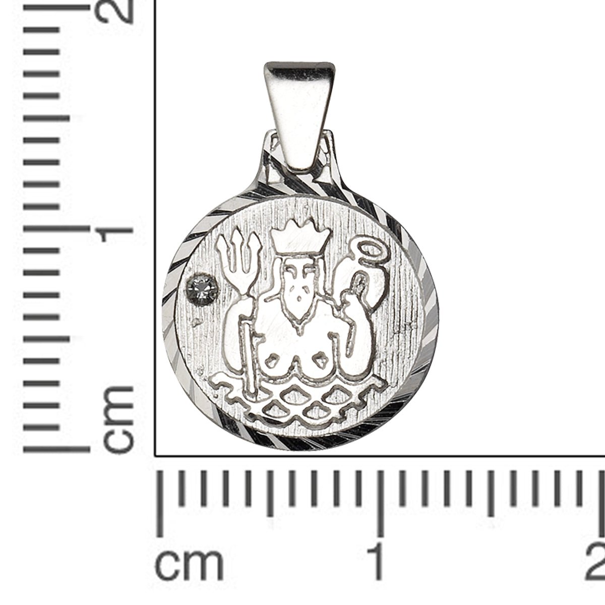 Anhänger 925 Sterling Silber rhod. - Avrum
