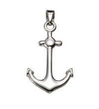 Anhänger 925 Silber rhodiniert Anker - Avrum