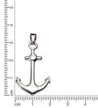 Anhänger 925 Silber rhodiniert Anker - Avrum