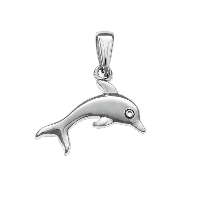 Anhänger 925 Sterling Silber Delfin - Avrum