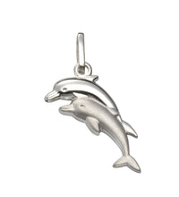 Anhänger 925 Sterling Silber Delfine - Avrum