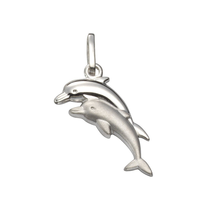 Anhänger 925 Sterling Silber Delfine - Avrum