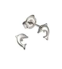Ohrstecker 925 Sterling Silber rhod. Delfin - Avrum