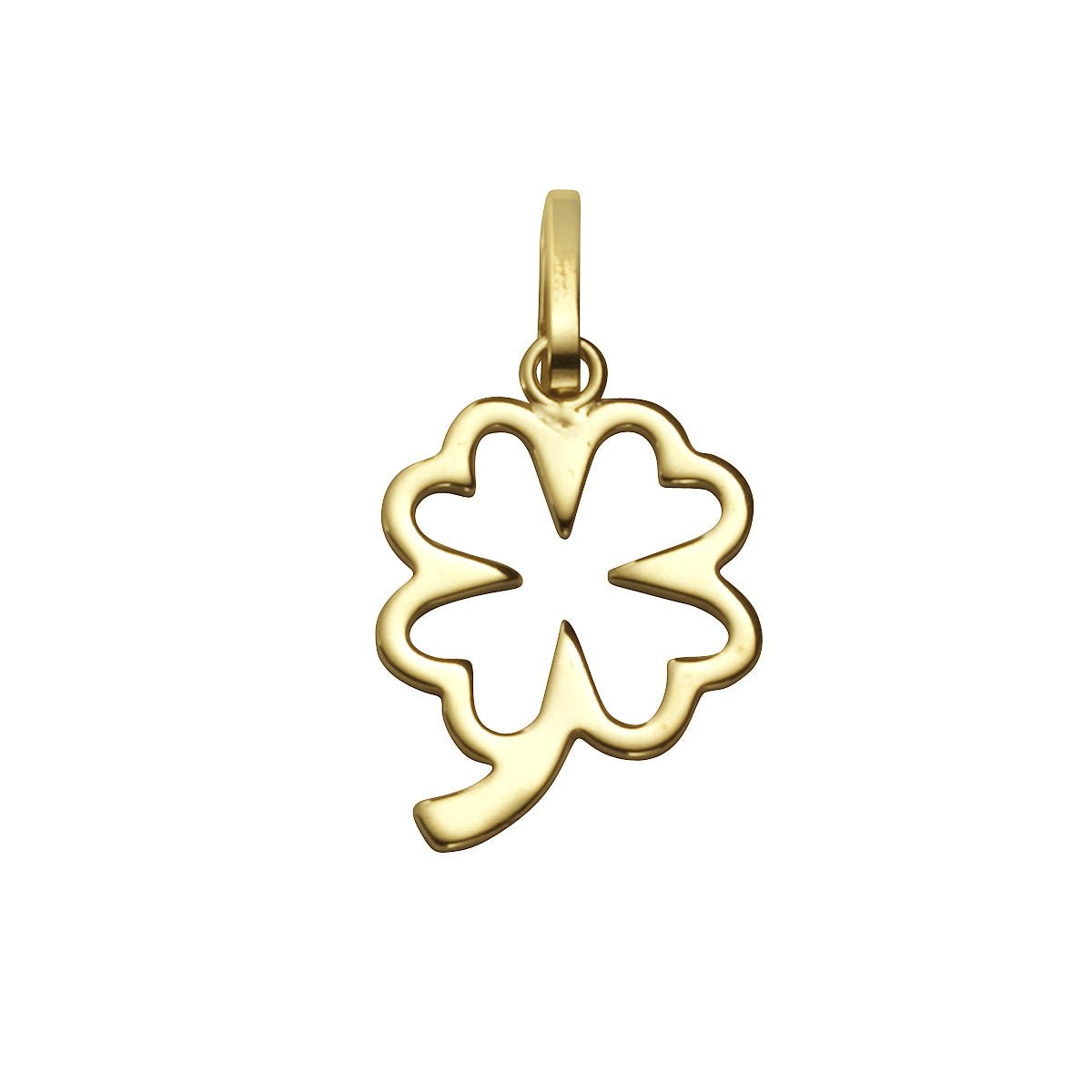 Anhänger 333 Gold Motiv Kleeblatt - Avrum