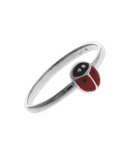 Ring 925 Sterling Silber Marienkäfer - Avrum