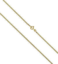 Collier 333 Gold Panzerkette diamantiert - Avrum