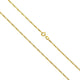 Collier 333 Gold Figarokette