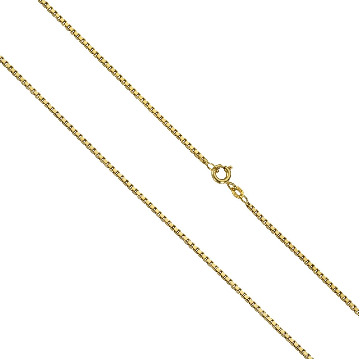 Collier 333 Gold Veneziakette 8 - kantig - Avrum