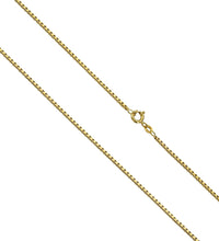 Collier 333 Gold Veneziakette 8 - kantig - Avrum