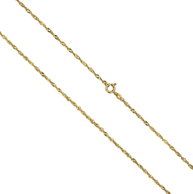 Collier 333 Gold Singapurkette - Avrum