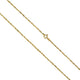 Collier 333 Gold Singapurkette