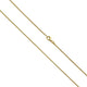 Collier 333 Gold Schlangenkette