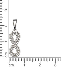 Anhänger 925 Silber Infinity Zeichen - Avrum