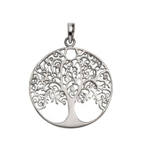 Anhänger Silber 925 zweifarbig Lebensbaum - Avrum