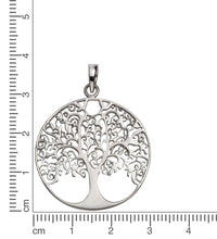 Anhänger Silber 925 zweifarbig Lebensbaum - Avrum