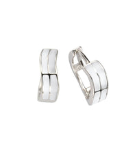 Klappcreolen 925 Sterling Silber Lack - Avrum