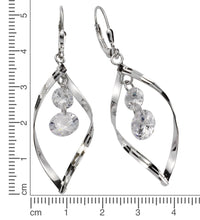 Ohrhänger 925 Silber Zirkonia - Avrum