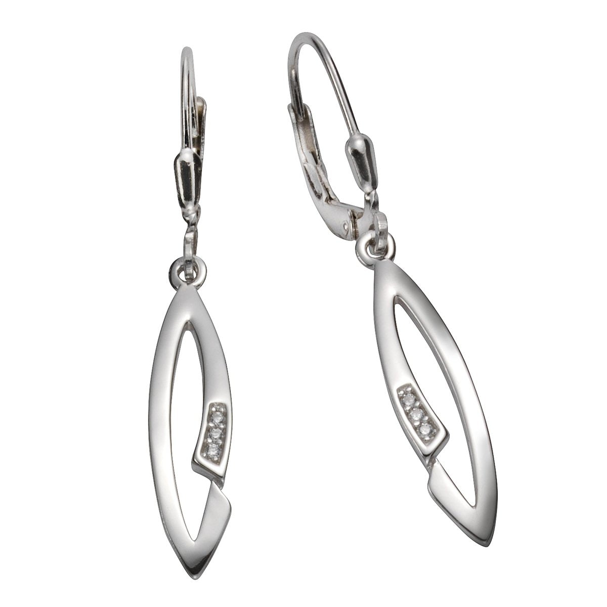 Ohrhänger 925 Silber Zirkonia - Avrum