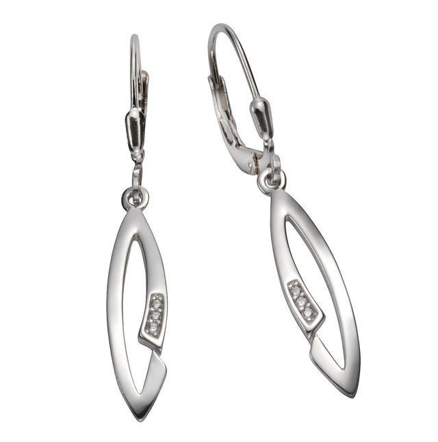 Ohrhänger 925 Silber Zirkonia - Avrum