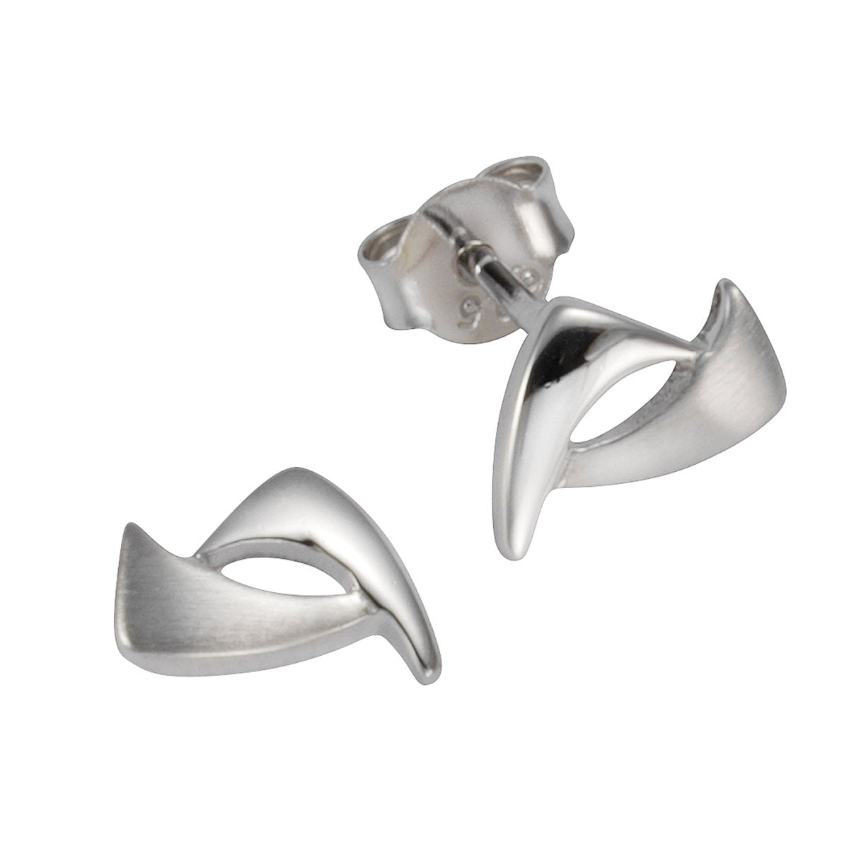 Ohrstecker 925 Silber rhodiniert - Avrum