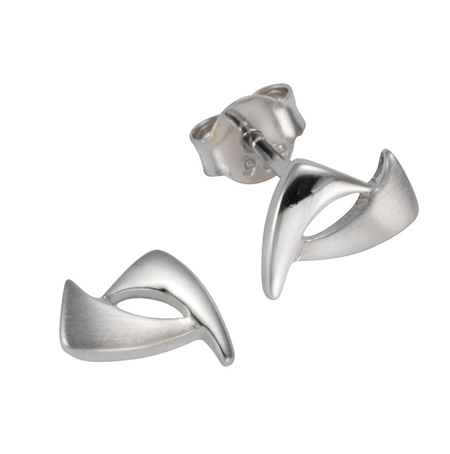Ohrstecker 925 Silber rhodiniert - Avrum